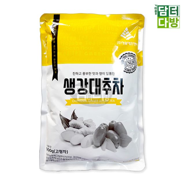 청솔 자판기용 생강대추차 900g - 따뜻한 몸보신 차