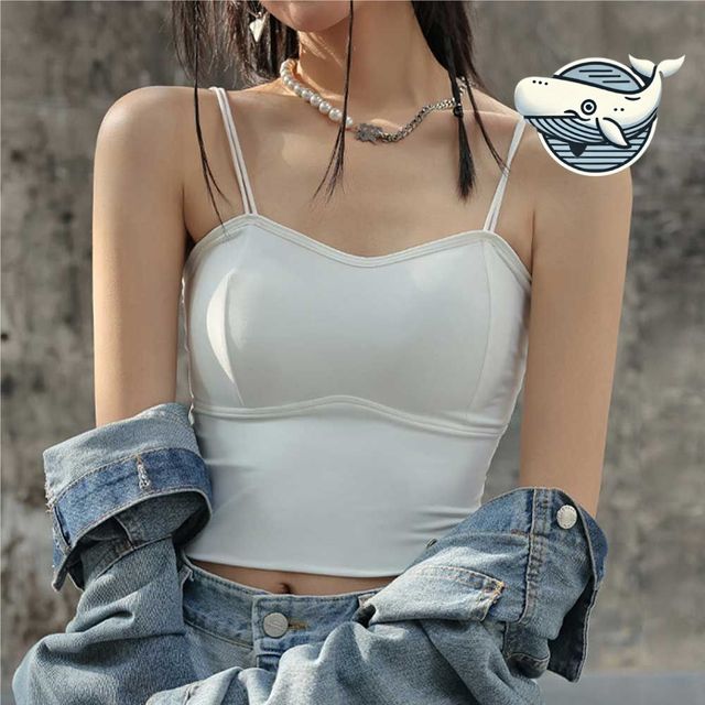 여름 필수 크롭 민소매 심플 이너나시 편한