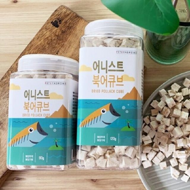 어니스트 동결건조 북어 강아지 간식 120g