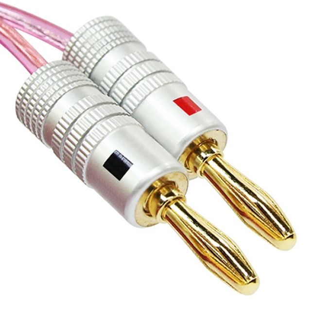 바나나플러그 국산 스피커케이블 벌크 5M ML-3BN05