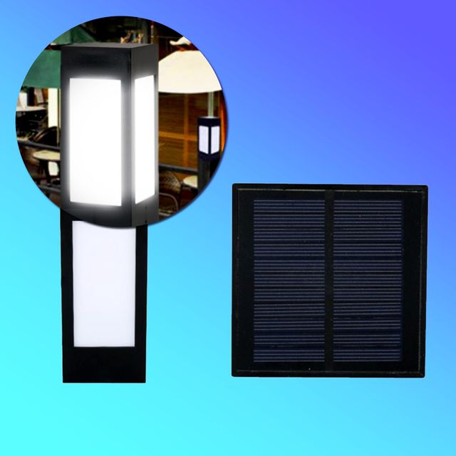 N2834 210MM 태양광 8LED 카페등