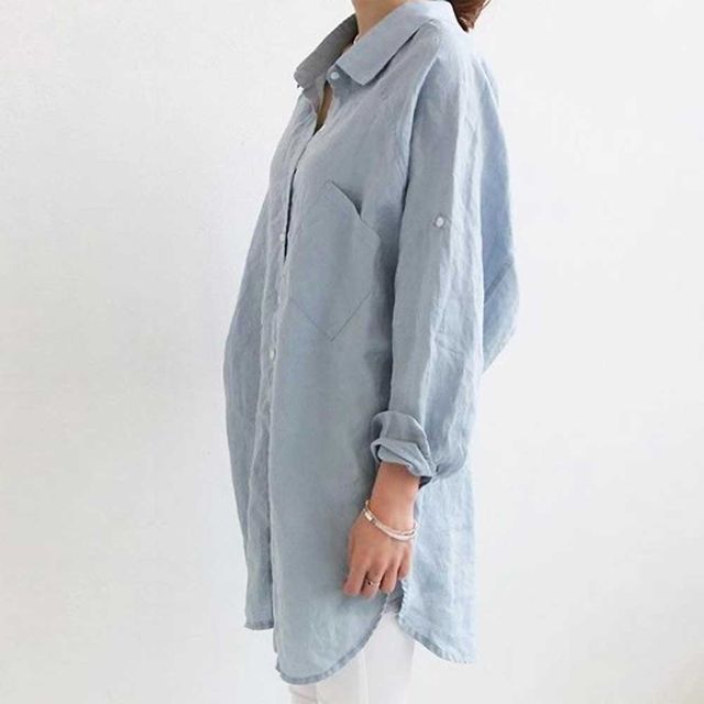 봄데일리 소개팅룩 미팅룩 여자 코디 오버핏 롱셔츠