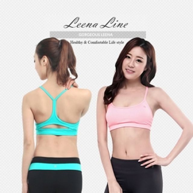 여성 트레이닝복 요가탑, 반팔 짧은 상의 ST02