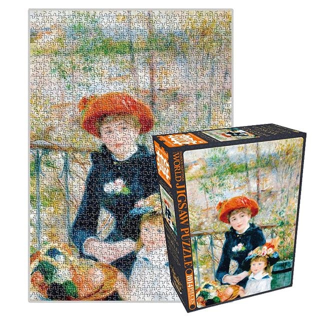 세계명화 퍼즐 두자매 1014pcs 1P 그림 맞추기 직소