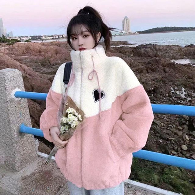 가을 사파리 여친룩 야상점퍼 나들이 봄 겨울 자켓