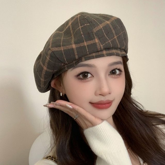 여성 베레모 가을 겨울 모자 귀여운