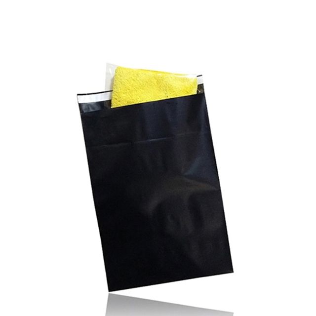 두꺼운 고급형 HDPE 택배봉투 검정 20X30cm+4cm 50매