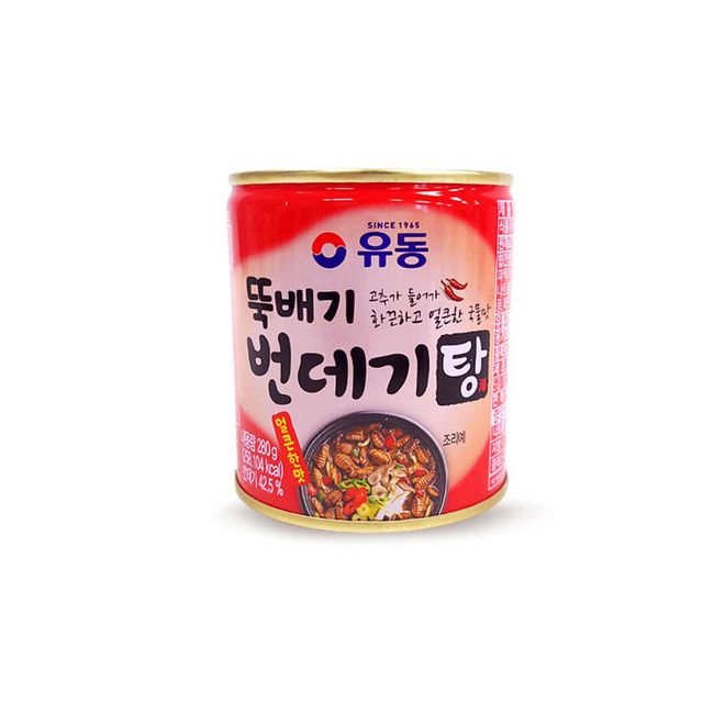 샤인빈 얼큰한 뚝배기 번데기탕 캔 통조림