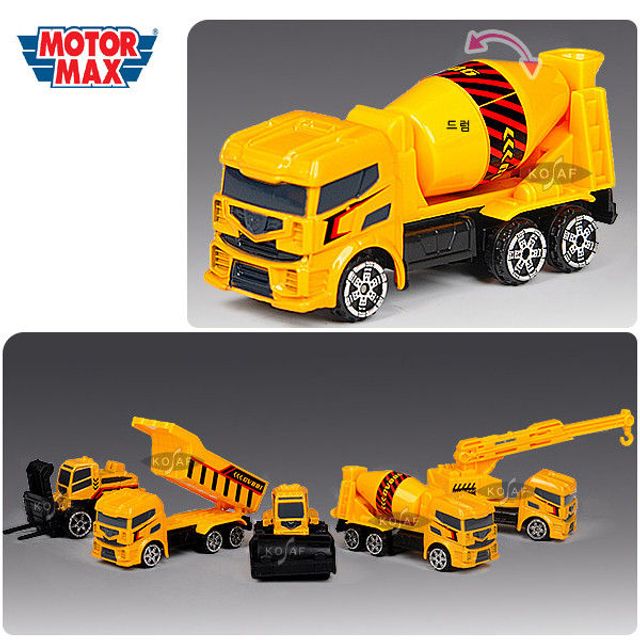 모터맥스 76073A 공사차량 3in 5P세트A