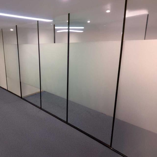 대형 창문용 무점착 안개필름 100x300cm
