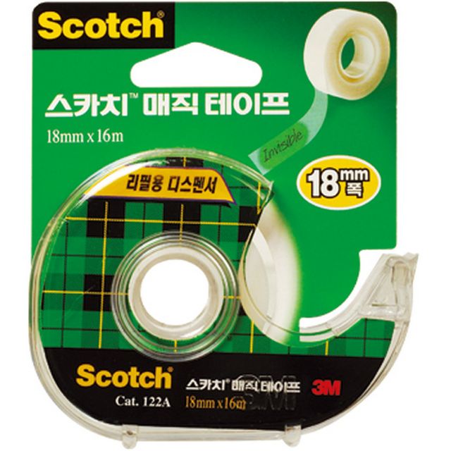 스카치 매직테이프(122A 18mmX16M 3M)