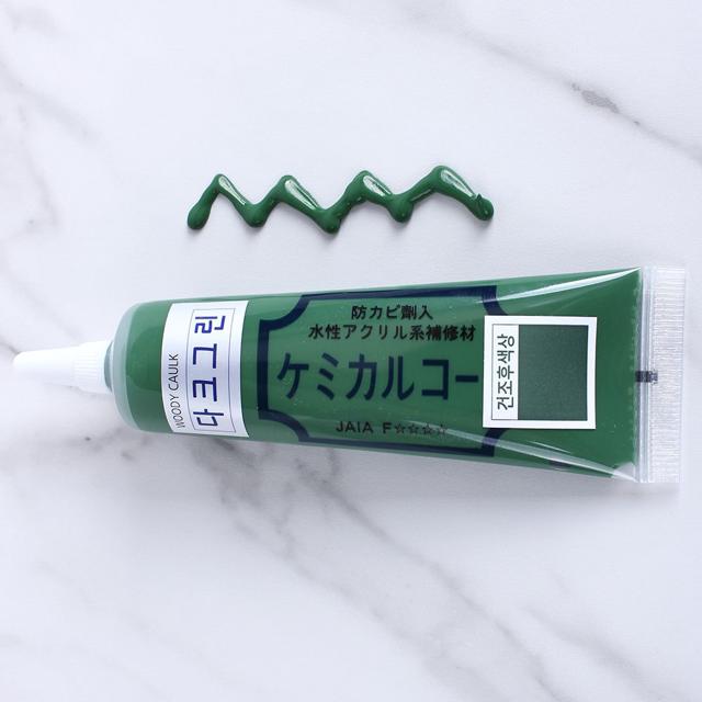 우드코크 마루 보수제 50g 다크그린 WBWDC52