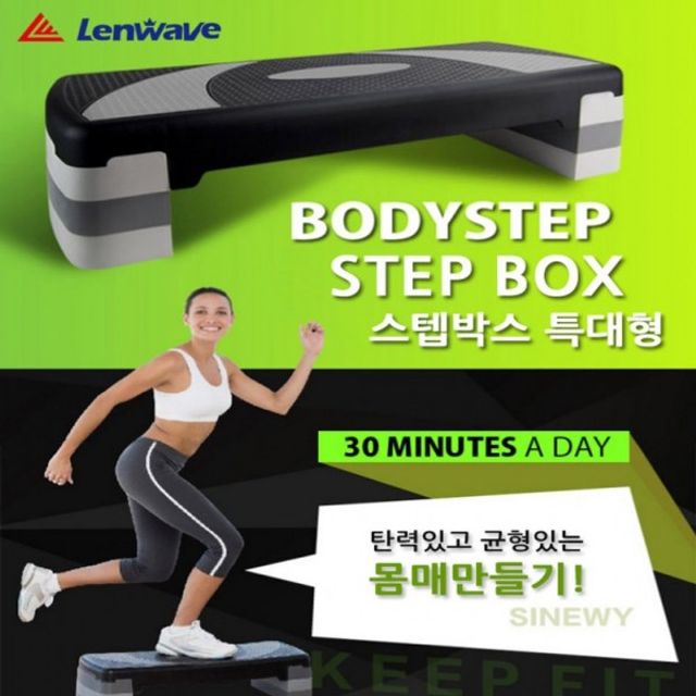 대형 요가 헬스장 휘트니스 스텝박스 런웨이브 헬스
