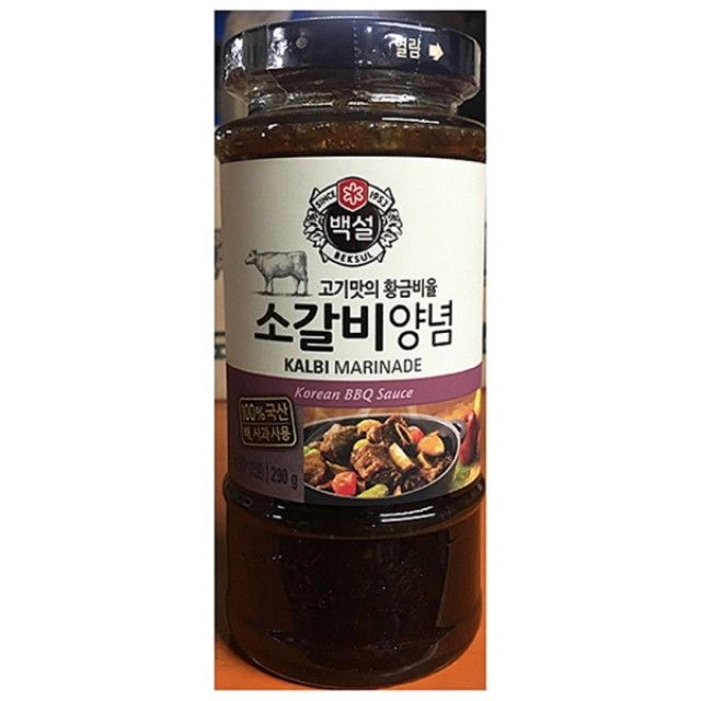 백설 소갈비양념 290g 돼지갈비 찜 양념장