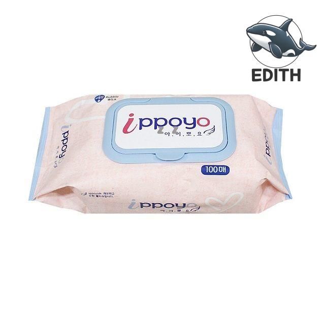 세정력 수납형 물티슈 100매 안전하고 간편한