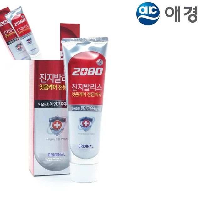 잇몸케어 진지스 치약 오날 120g 부드러운 잇몸 치약