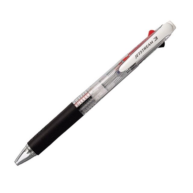 혜명몰 미쯔비시)제트스트림 3색볼펜(SXE3-400/0.7mm/투명) 다색볼펜 필기용볼펜 일본볼펜 멀티볼펜 미쯔비
