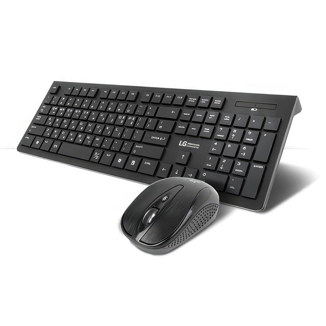 LG 엘지 MKS2000 나노 무선 블루투스 마우스 키보드 세트 휴대용 컴퓨터