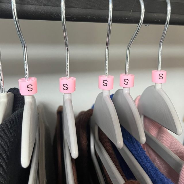 옷걸이 사이즈 링 S 10P