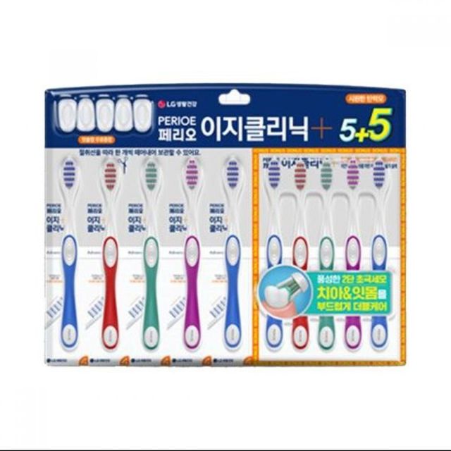 시원한 강모 칫솔 구강 청결용