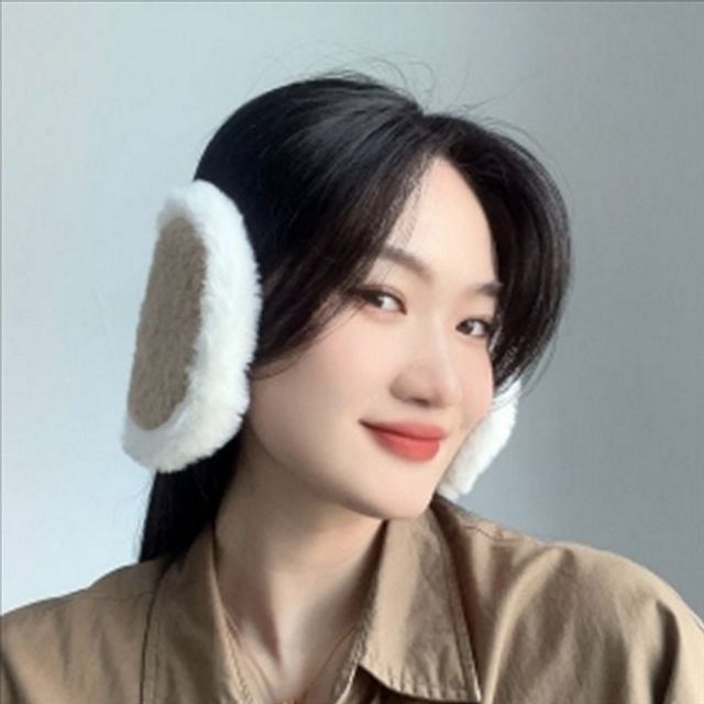 따뜻한 여성 겨울 귀마개 뽀글이 방한 털 귀마개 극세사 귀도리