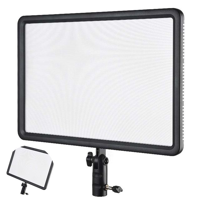 미니촬영조명 사진조명 개인방송 촬영장비 조명 LED 패널 라이트패드 30W 36 x 24 x 2.7cm LP260C