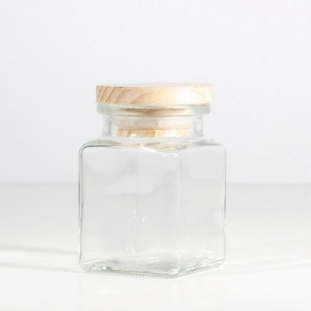 사각 유리 용기 270ml 하바리움 캔들 DIY 부자재 재료