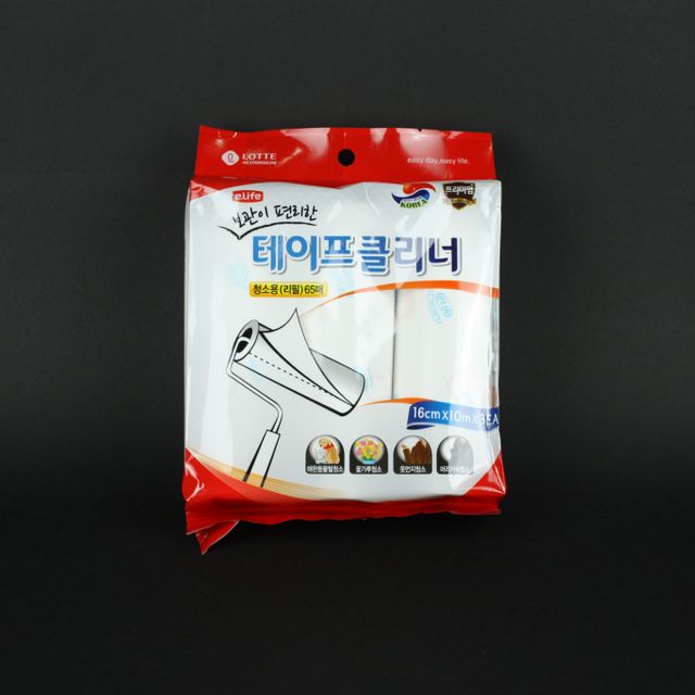 롯데-테이프크리너 리필 청소용 3개입 54매