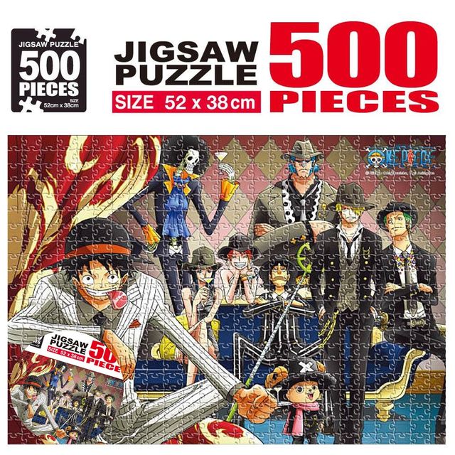 성인퍼즐 퍼즐액자 원피스 직소퍼즐 500pcs 루피패밀리