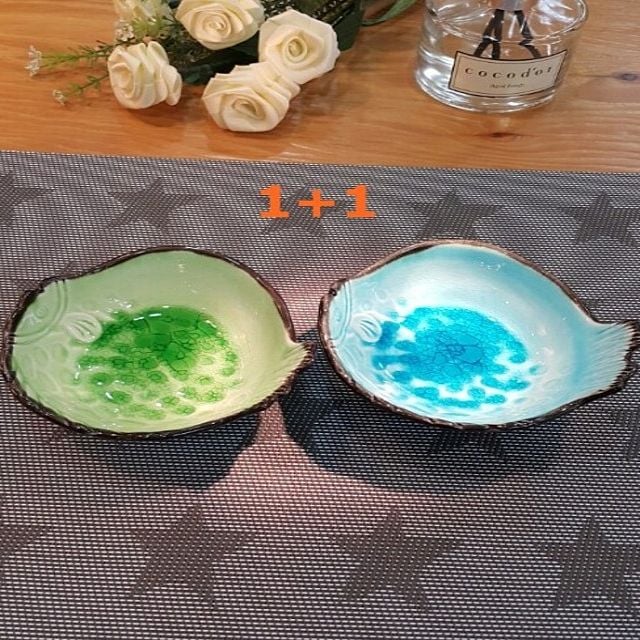 여주도자기 앞접시 2P 세트 - 신혼그릇 반찬기 식기 세트