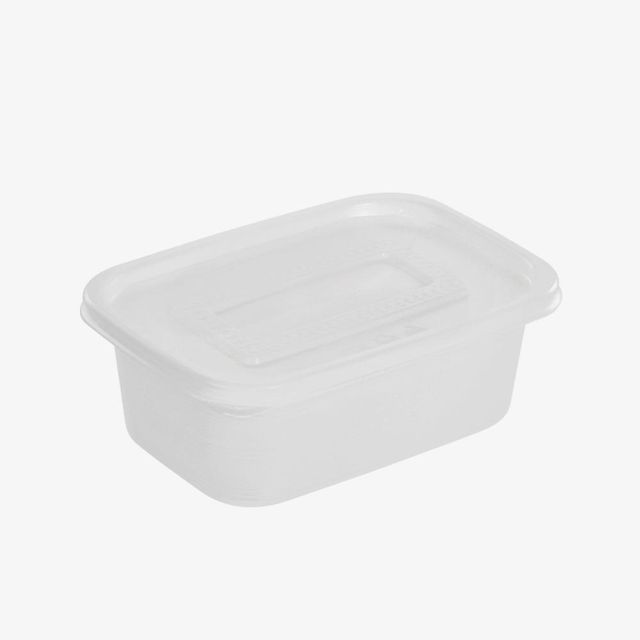 사각 죽 포장용기 1250ml 대용량 뚜껑 포함 300개 세트