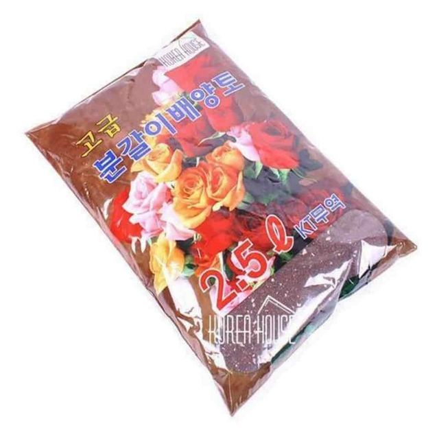 분갈이배양토 2.5L 식물분갈이흙 분갈이흙 원예비료 화분분갈이용흙