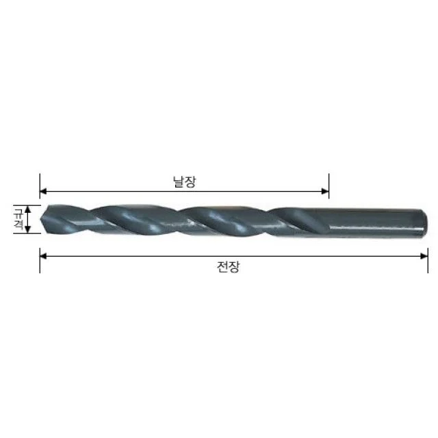 태화툴 하이스드릴 4.2mm 날장54 전장83mm (10개입)