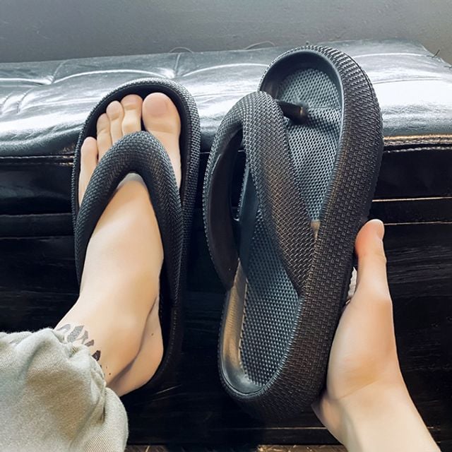 데일리 쿠션 쪼리 2컬러 쿠션 샌들