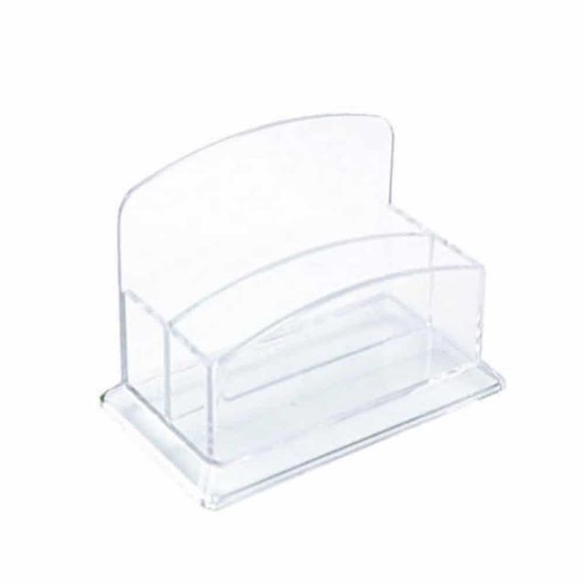 2단 명함스탠드 120x70x80mm 명함거치대 명함꽃이 명함케이스 명함대 명함함