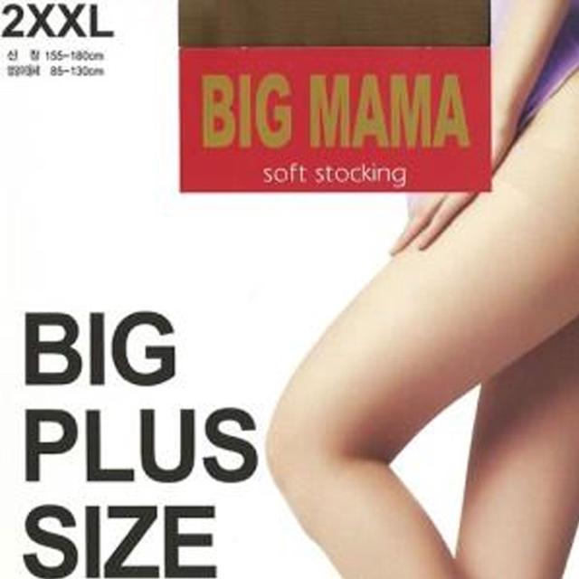 국산 빅사이즈스타킹 20데니아 2XL 키 커도OK 80Kg O