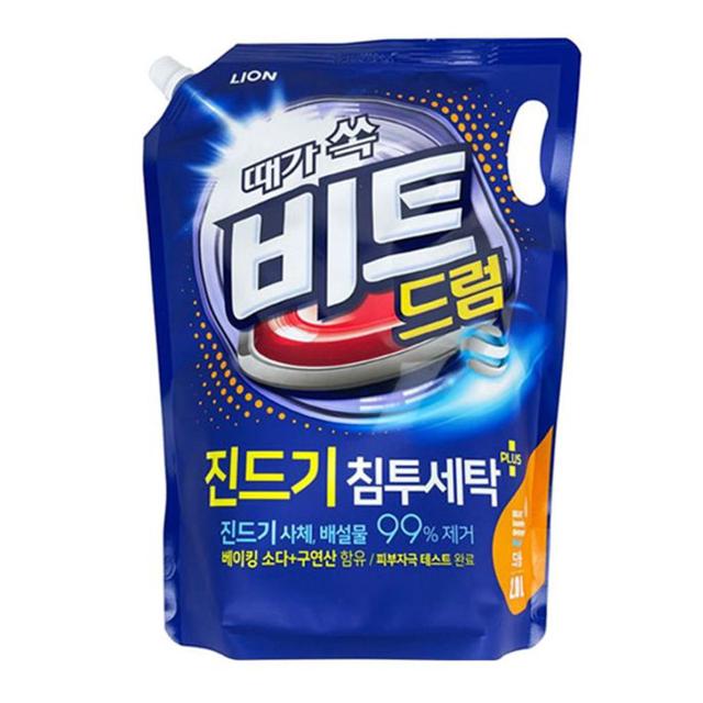 비트 세탁 세제 세탁기 빨래 액체 세제 드럼용 리필2L
