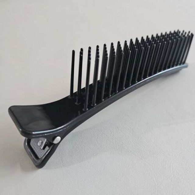 헤어 미용실 고정집게 염색빗 섹션클립 볼륨핀 셀프염색 전문가용 집게 헤어 제품 섹션 빗 셀프염색