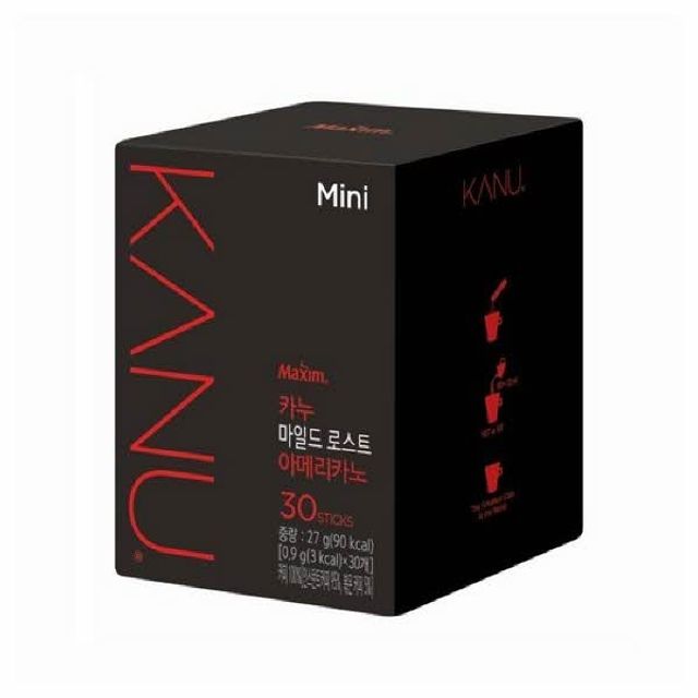 맥심 카누마일드미니 0.9gx30T