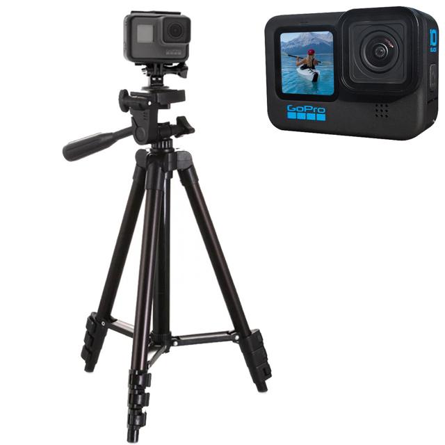 고프로 10 호환 액션캠 휴대폰 카메라 겸용 촬영 삼각대 거치대 GOPRO10