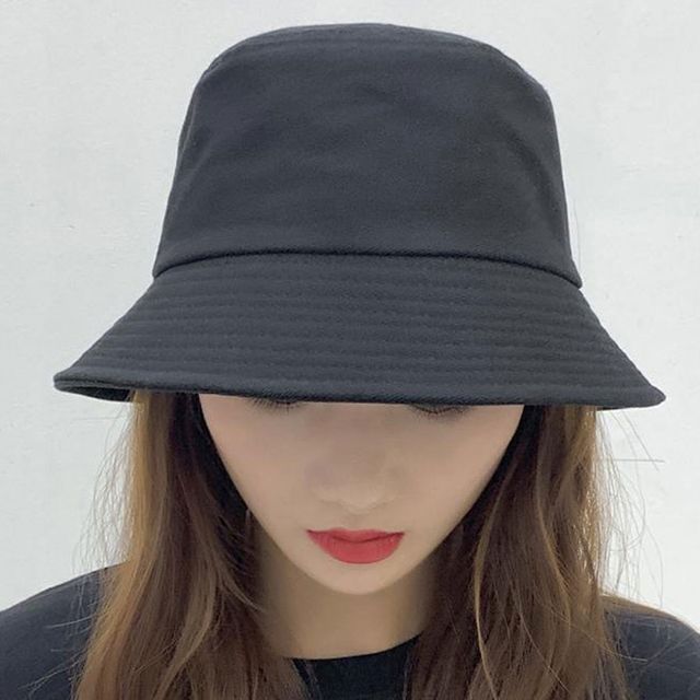 무지 버킷햇 데일리 벙거지 경량 스타일링 패션 코디