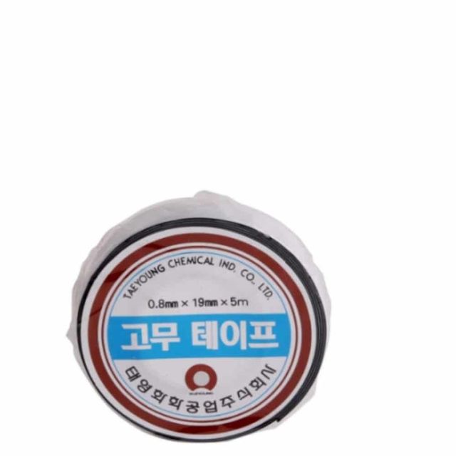 고무 테이프 19mm x 5M 전기테잎 보호테이프