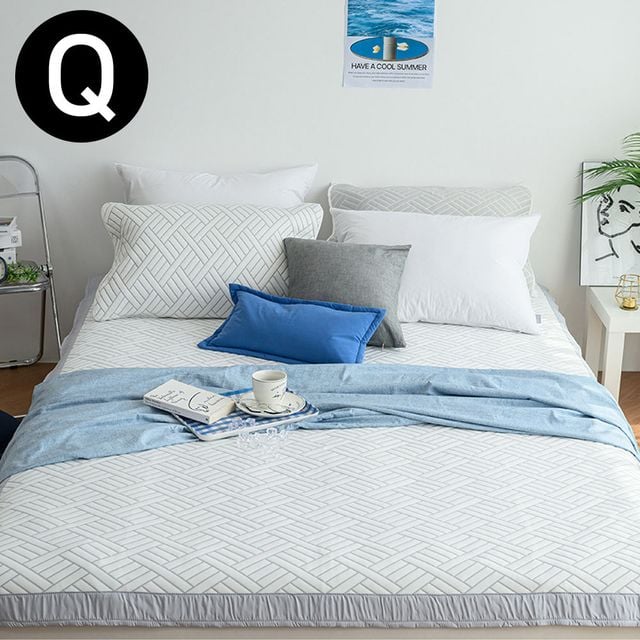 JMds 듀라론 3중직 냉감패드 퀸 Q (화이트)