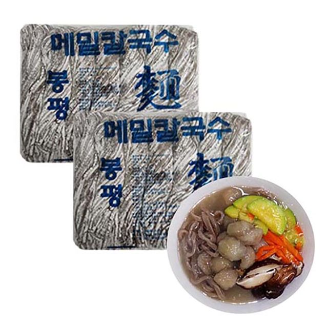 메밀 칼국수(벌크)생면-1.4kgx2봉(14인분) 전문용