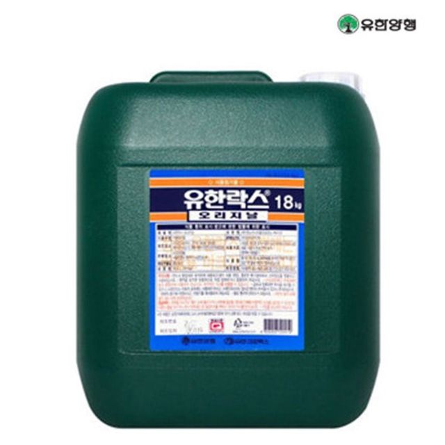 18KG 대용량 표백제 말통 가정용 청소용 세척용