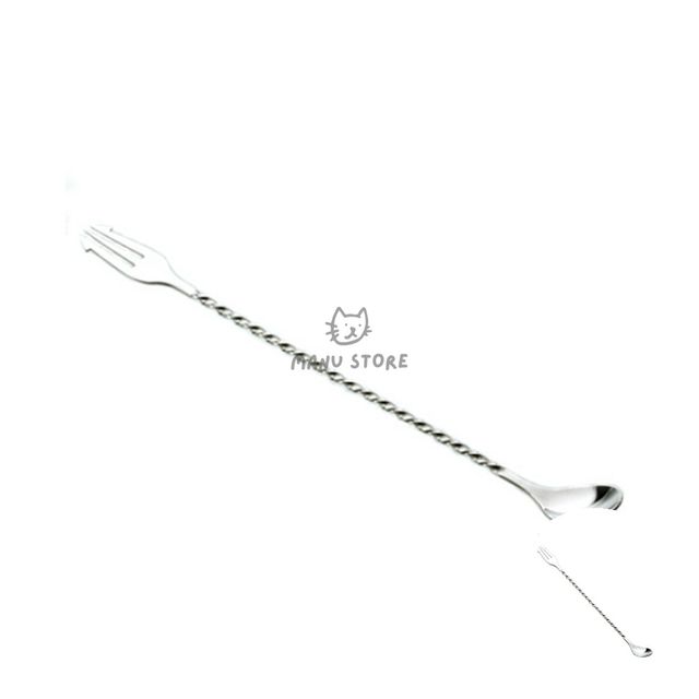 롱티스푼 칵테일바스푼 스텐 실버 바스푼 롱스푼 대 1P