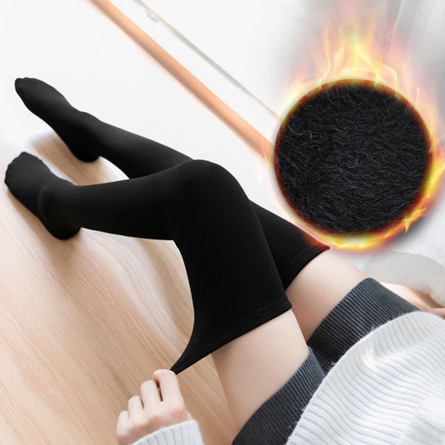 온나핏 멀린 소프트 융털 겨울 니삭스 스타킹 SD-2310