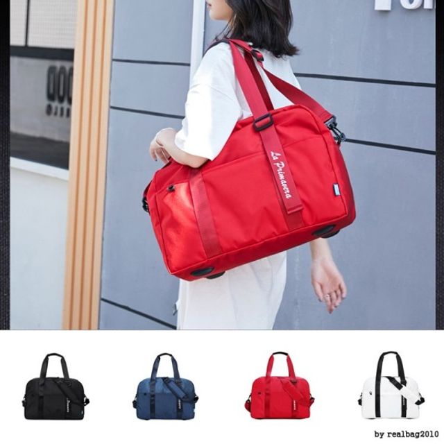 그레이 딕피스트 휴대용 수납 여행 보스턴백