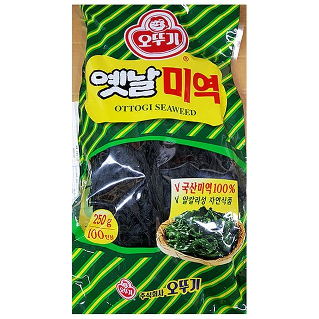 건미역 오뚜기 250g x10개 마른 미역 가정 업소용