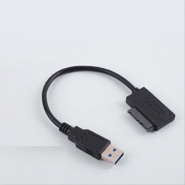 USB 컨버터 USB 3.0 M to Slimline SATA 꺾임 꺽임 1